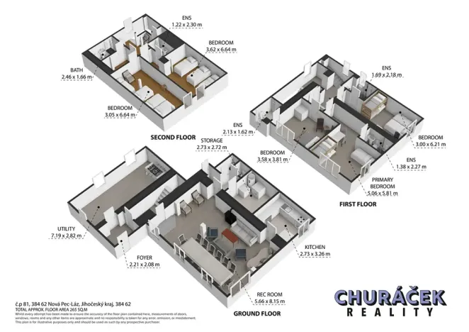 Prodej rodinného domu, Nová Pec, 280 m2