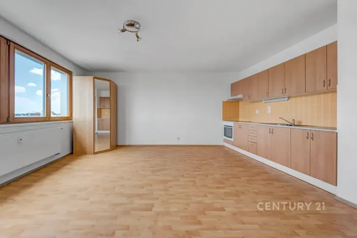 Pronájem bytu 1+kk, Praha - Stodůlky, Sluneční náměstí, 34 m2