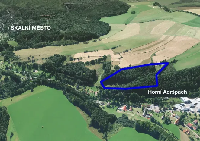 Prodej pozemku, Adršpach, 67106 m2