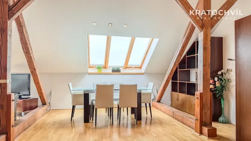 Prodej bytu 3+kk, Praha - Smíchov, Hořejší nábřeží, 117 m2