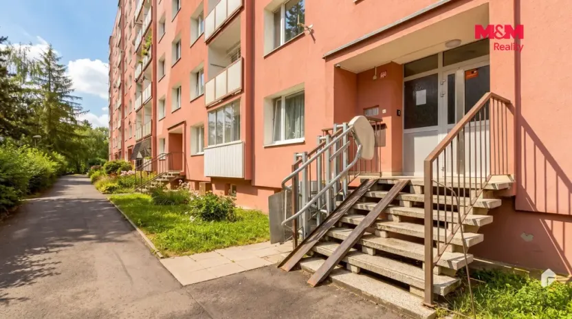 Prodej bytu 1+1, Chomutov, 17. listopadu, 36 m2