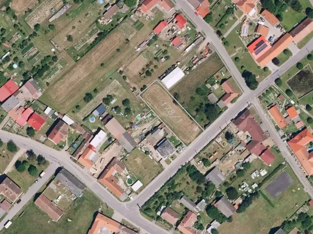 Dražba pozemku pro bydlení, Zálesí, 1254 m2