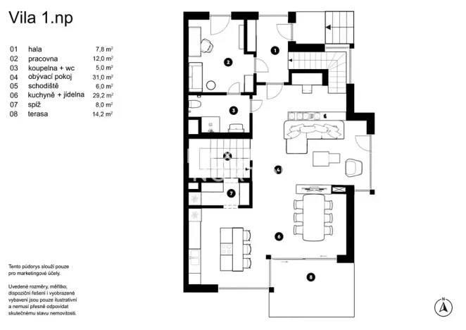 Prodej rodinného domu, Praha - Dejvice, V Šáreckém údolí, 285 m2