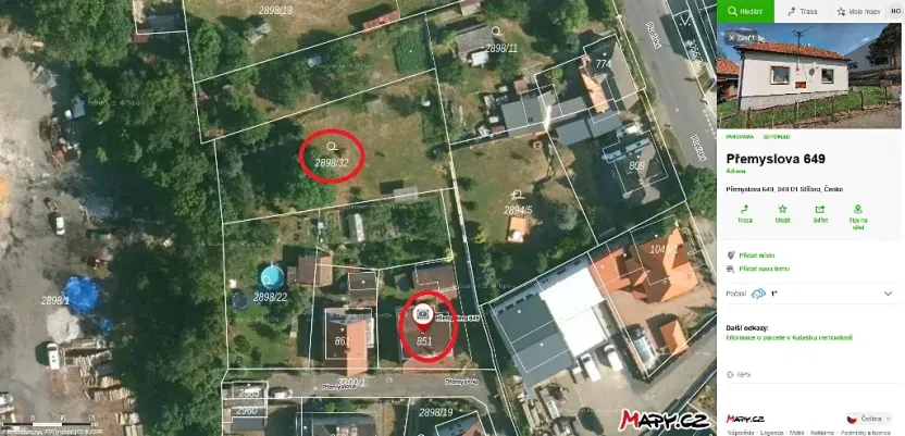 Prodej pozemku pro bydlení, Stříbro, 1007 m2