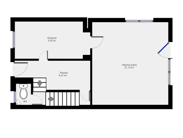 Pronájem rodinného domu, Praha - Strašnice, Úvalská, 117 m2