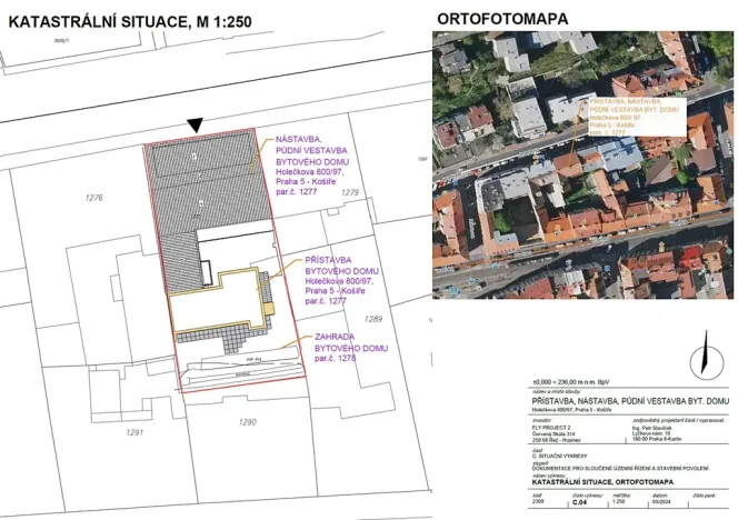 Prodej bytu 3+kk, Praha - Košíře, Holečkova, 76 m2