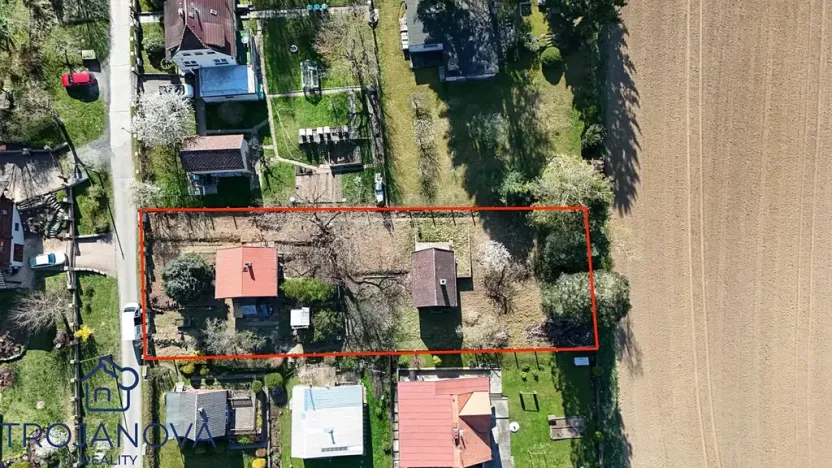 Prodej pozemku pro bydlení, Lštění, K zastávce, 1249 m2