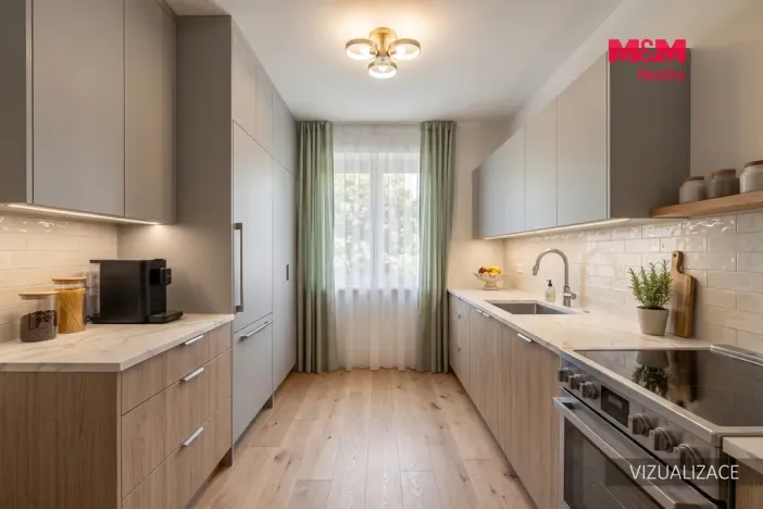 Prodej bytu 2+1, Kladno - Kročehlavy, Otevřená, 56 m2