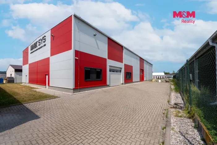 Pronájem skladu, Domažlice - Bezděkovské Předměstí, Cihlářská, 992 m2