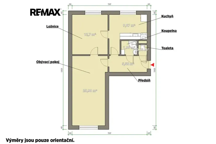 Prodej bytu 2+1, Plzeň, Blatenská, 52 m2