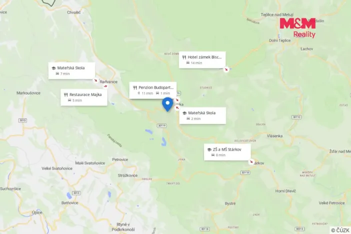 Prodej pozemku pro bydlení, Jívka, 924 m2