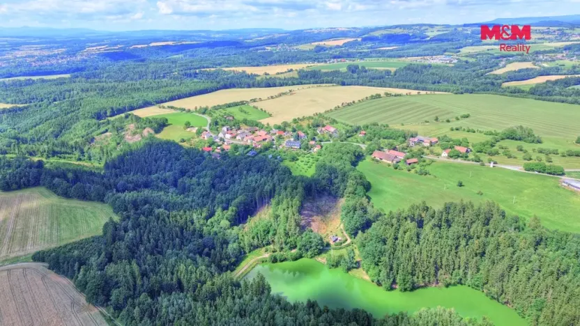 Prodej lesa, Ohnišov - Zákraví, 32996 m2