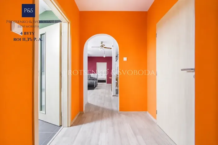 Prodej činžovního domu, Dobšice, Lahoferova, 218 m2