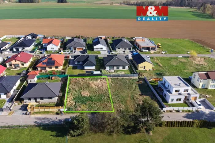 Prodej pozemku pro bydlení, Střítež, 585 m2