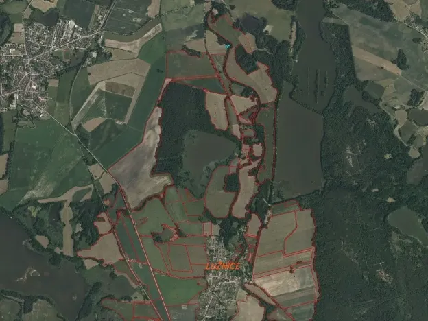 Prodej pozemku, Lužnice, 552 m2
