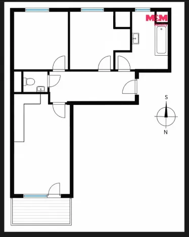 Prodej bytu 3+kk, Praha - Hostivař, Arnošta Staňka, 68 m2