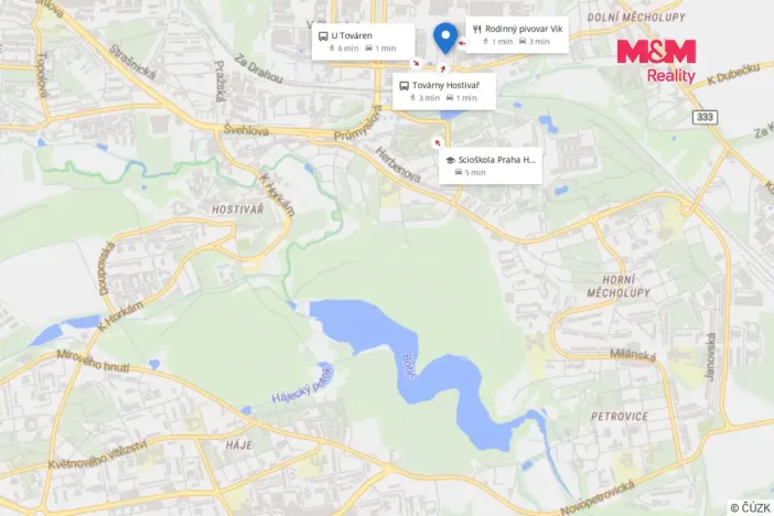 Prodej bytu 3+kk, Praha - Hostivař, Arnošta Staňka, 68 m2