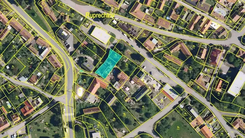 Dražba pozemku pro bydlení, Ruprechtov, 536 m2