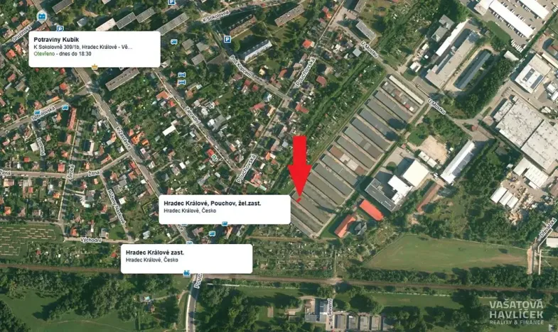 Prodej garáže, Hradec Králové, 16 m2