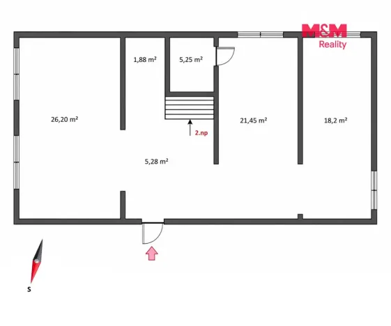 Prodej rodinného domu, Slaný, Havířská, 95 m2