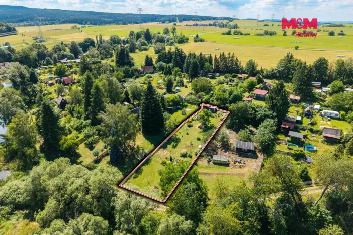 Prodej zahrady, Bochov, 878 m2