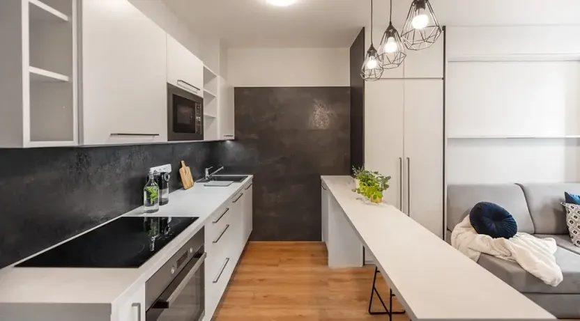 Pronájem bytu 1+kk, Praha - Hlubočepy, Vítové, 33 m2