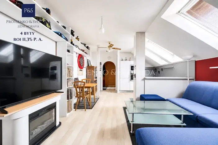 Prodej činžovního domu, Dobšice, Lahoferova, 218 m2