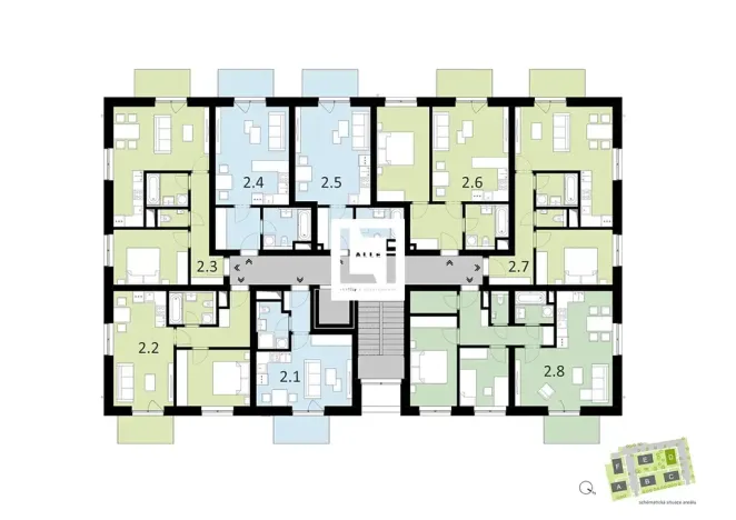 Prodej bytu 2+kk, Ostrava, Provaznická, 46 m2