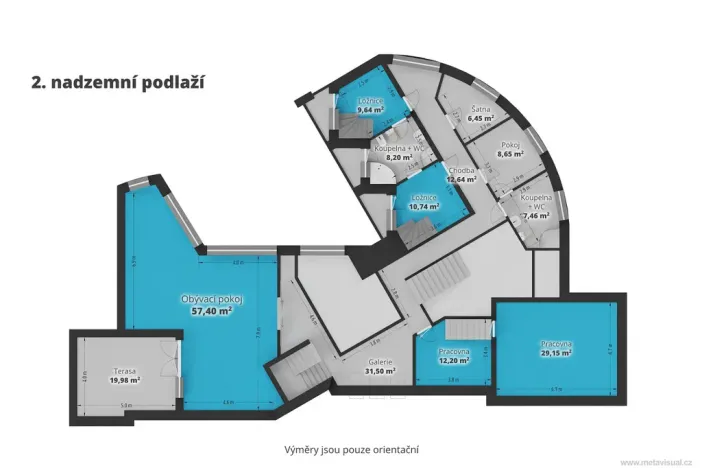 Prodej rodinného domu, Černošice, Dobřichovická, 560 m2