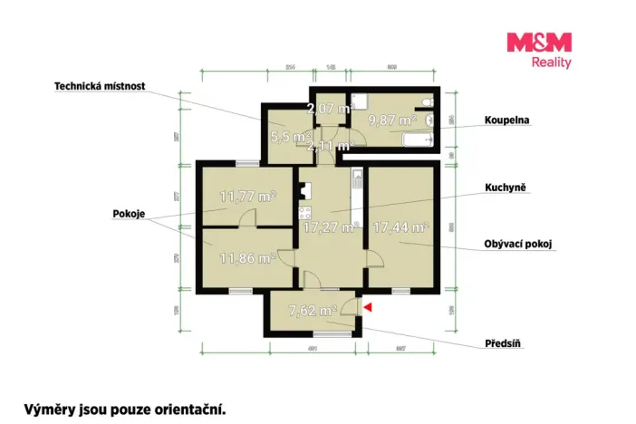Prodej rodinného domu, Nezdřev, 85 m2