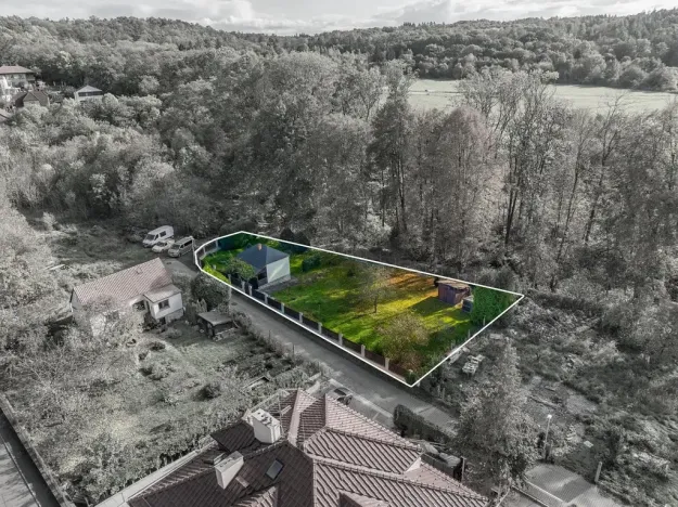 Prodej pozemku, Praha - Modřany, Pod letištěm, 954 m2