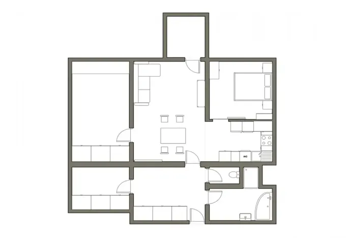 Prodej bytu 3+kk, Praha - Stodůlky, Petržílkova, 82 m2