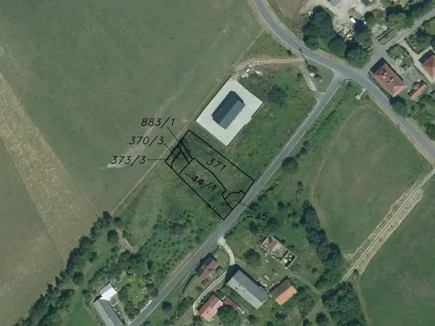 Dražba pozemku pro bydlení, Javorník, 1773 m2