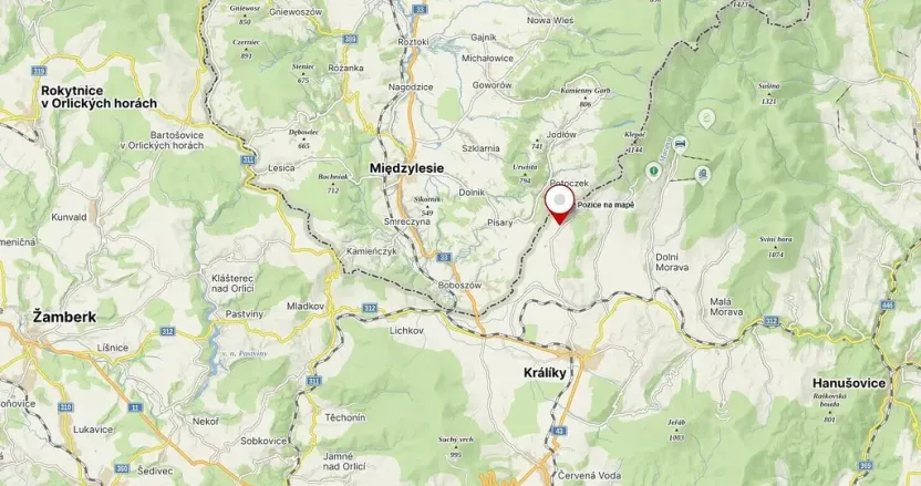 Prodej pozemku, Králíky, 1842 m2