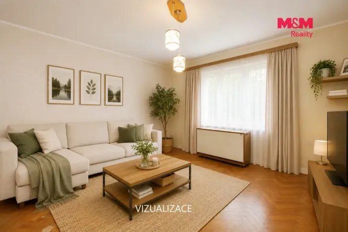 Prodej bytu 2+1, Kamenice nad Lipou, Tyršova, 63 m2
