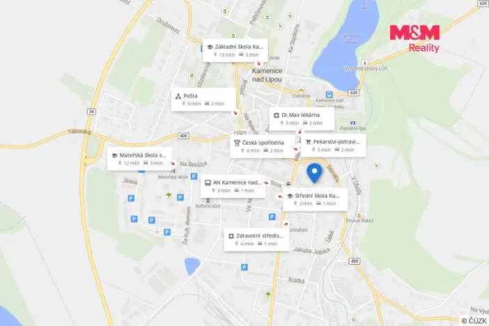 Prodej bytu 2+1, Kamenice nad Lipou, Tyršova, 63 m2