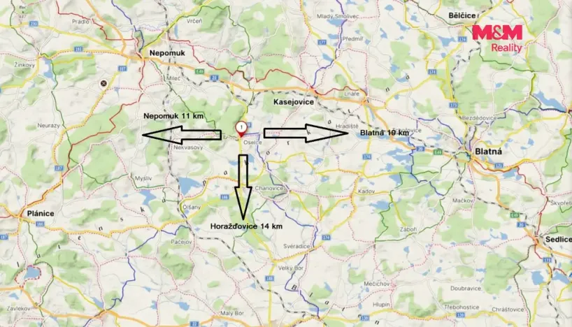 Prodej chalupy, Oselce, 176 m2