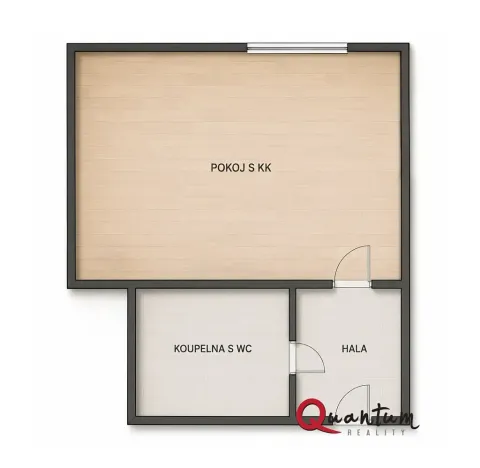 Prodej bytu 1+kk, Praha - Michle, U michelského mlýna, 40 m2
