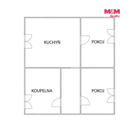 Pronájem bytu 2+1, Ostrava - Zábřeh, Prošinova, 54 m2
