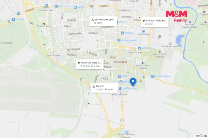 Prodej kanceláře, Pardubice - Zelené Předměstí, Mikulovická, 330 m2
