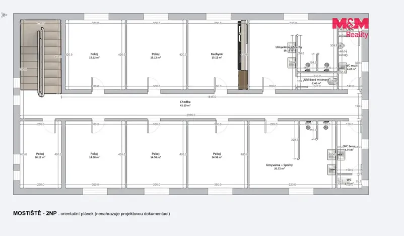 Prodej činžovního domu, Velké Meziříčí - Mostiště, 380 m2