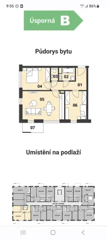 Pronájem bytu 3+kk, Brandýs nad Labem-Stará Boleslav, Táhlá, 67 m2