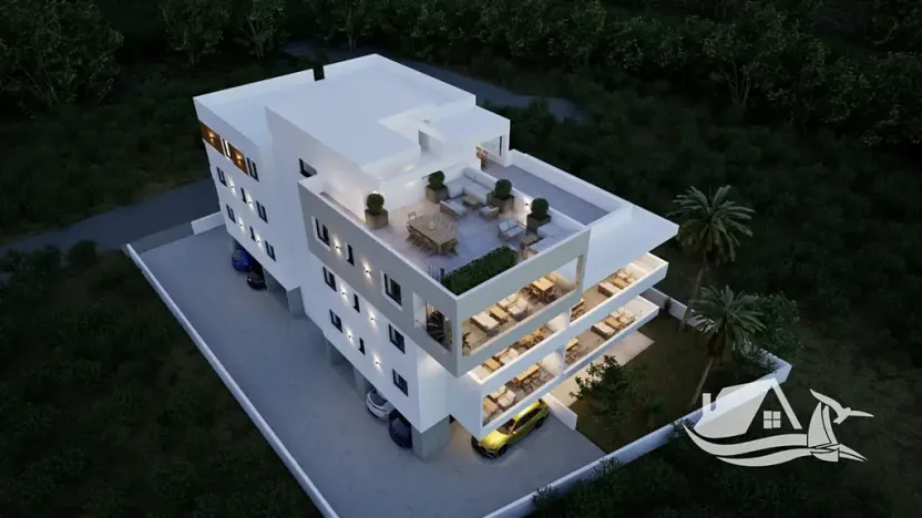 Prodej bytu 1+1, Deryneia, Kypr, 50 m2