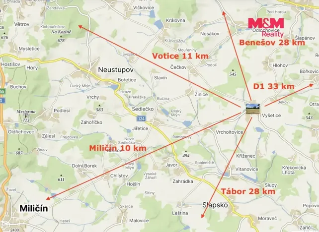 Prodej pozemku pro bydlení, Šebířov - Vyšetice, 2632 m2