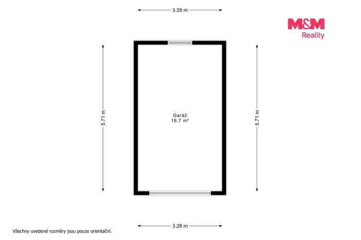 Prodej garáže, Horšovský Týn - Malé Předměstí, 18 m2