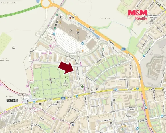 Prodej bytu 2+1, Olomouc, Politických vězňů, 42 m2