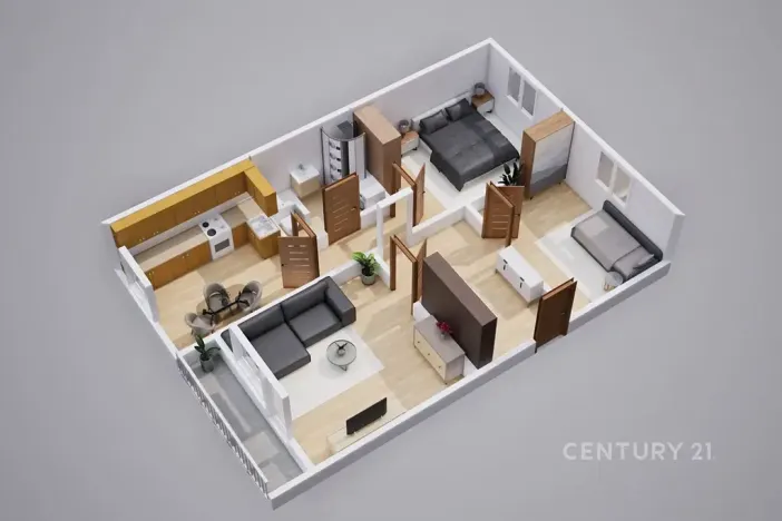 Pronájem bytu 3+1, Děčín, Dvořákova, 75 m2