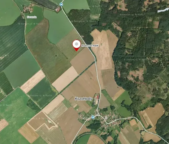 Prodej podílu pole, Vlkaneč, 3600 m2