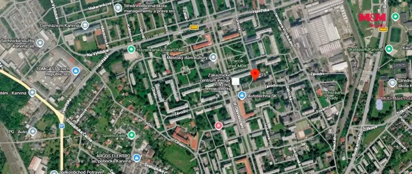 Pronájem bytu 3+1, Karviná - Nové Město, Závodní, 71 m2