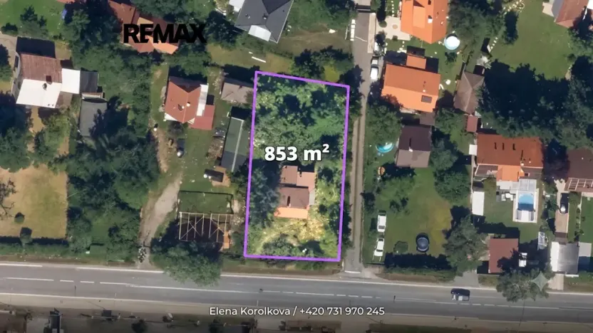 Prodej pozemku pro bydlení, Mukařov, Pražská, 853 m2
